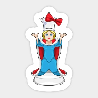 Chess piece Queen Chess Board game Sticker